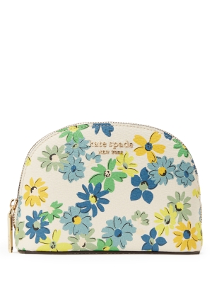 spencer floral medley small dome cosmetic case
