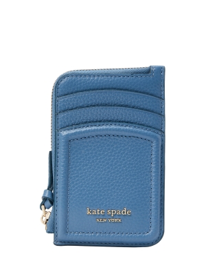 Knott Zip Cardholder Manta Blue