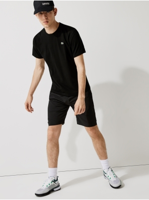 Men’s Lacoste Sport Crew Neck Breathable Cotton Blend T-shirt