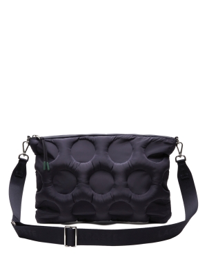 Women's Padded Nylon Crossover Bag