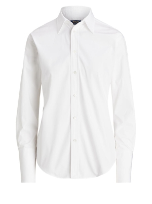 Long-Cuff Cotton Shirt