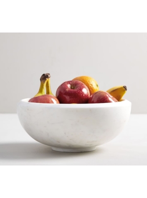 Marble Fruit Bowl
