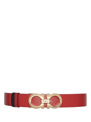 Reversible and Adjustable Gancini Belt
