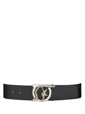 Reversible and Adjustable Gancini Belt