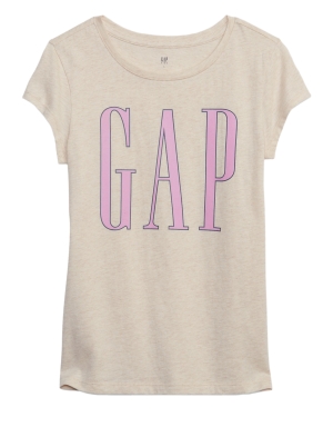 Kids Gap Short Sleeve Logo Tee