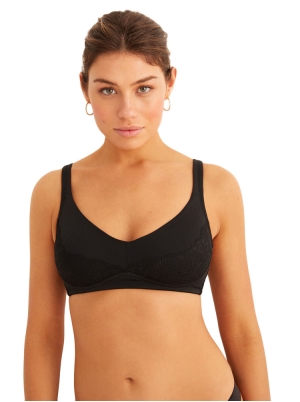 Microfibre and lace Post-Surgery bra