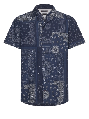 Bandana Patchwork Rf Shirt S/S