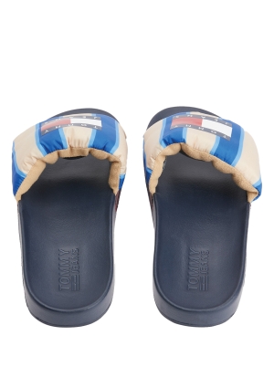 Striped Padded Pool Slide