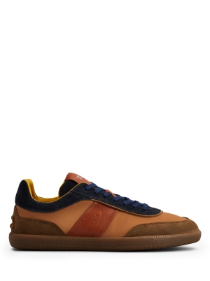 Tod'S Tabs Sneakers in Suede And Fabric