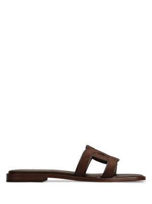 Sandals in Suede