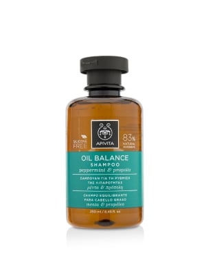 Oil Balance Shampoo with Peppermint & Propolis (For Oily Hair)