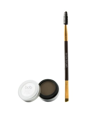 60 Seconds To Beautiful Brows Kit (1x Brow Powder, 1x Dual Ended Brow Brush)