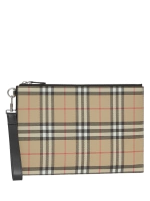 Vintage Check Pouch