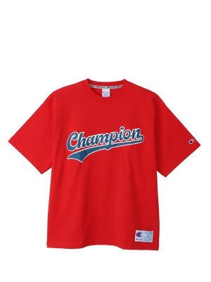 Japan Line Short Sleeve T-Shirt Red