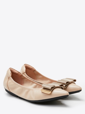 Elaia Point-Toe Ballerina Flats