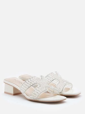 Maeve Crystal Strapped Sandals