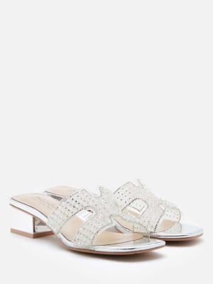Maeve Crystal Strapped Sandals