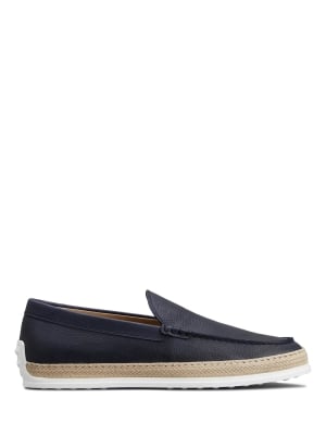 Slipper Loafers in Leather