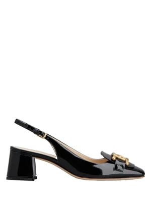Kate Slingback Pumps in Patent Leather