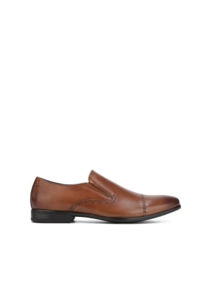 EDDY LOAFER WITH BROGUE CAP TOE