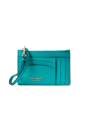 Card Case Wristlet fiji green