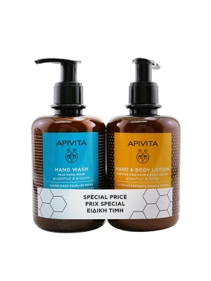 Gentle Hands Cleansing & Hydrating Set: Mild Hand Wash 300ml + Moisturizing Hand & Body Lotion 300ml