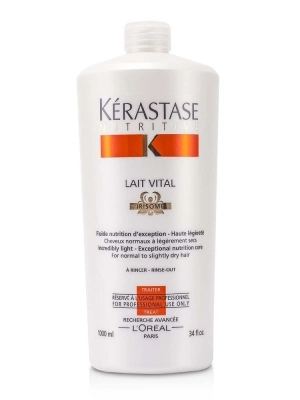 Nutritive Lait Vital Incredibly Light - Exceptional Nutrition Care (For Normal to Slightly Dry Hair)