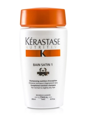 Nutritive Bain Satin 1 Exceptional Nutrition Shampoo (For Normal to Slightly Dry Hair)