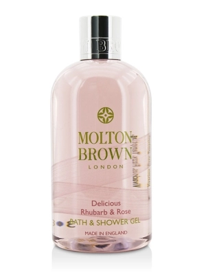 Delicious Rhubarb & Rose Bath & Shower Gel