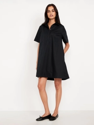 Mini Swing Shirt Dress