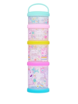Peppa Pig Snack & Stack Containers
