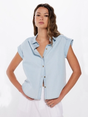 Denim Blouse