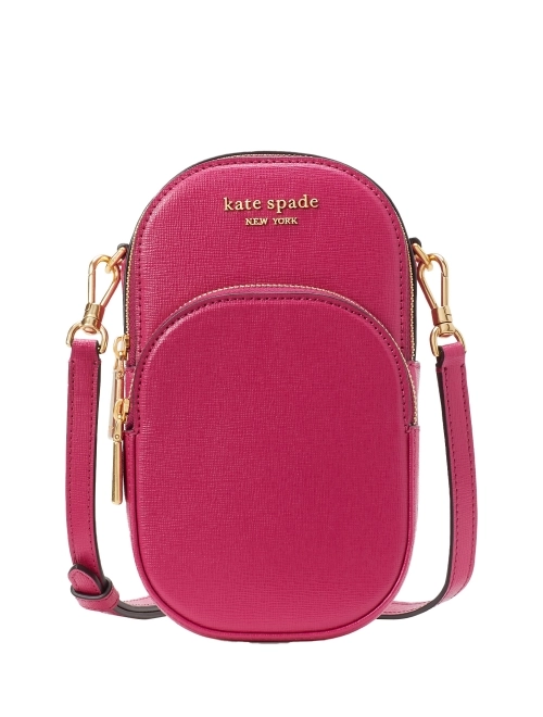 Morgan North South Phone Crossbody Plum Liqueur