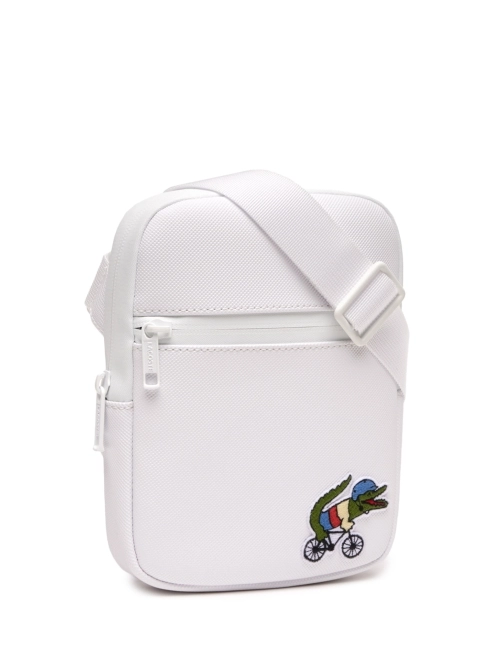 White shoulder bag mens discount