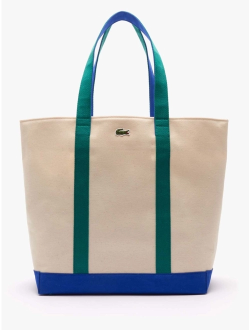 Unisex Summer Pack Laptop Pocket Canvas Tote