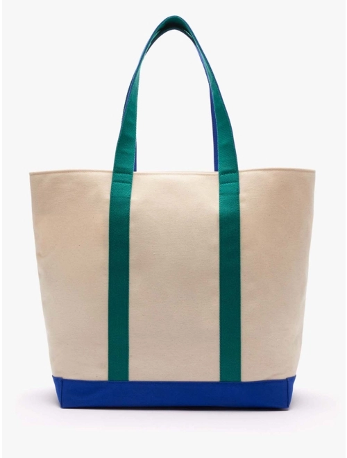 Lacoste canvas tote bag outlet