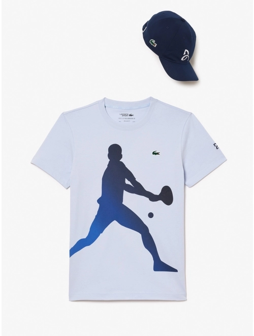 Lacoste Tennis x Novak Djokovic T shirt and Cap Set