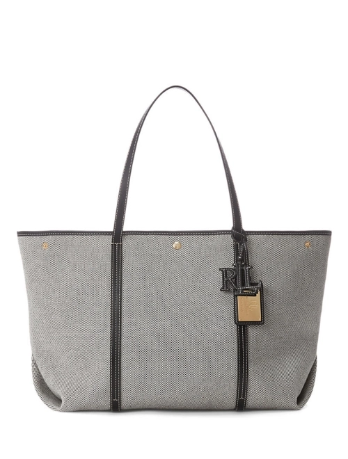 Canvas and leather tote clearance