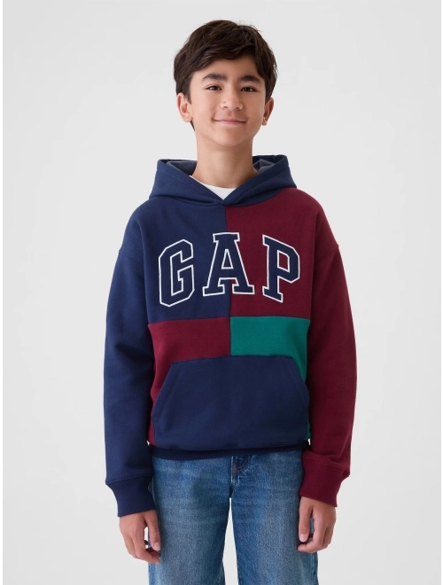 Gap red blue hoodie on sale