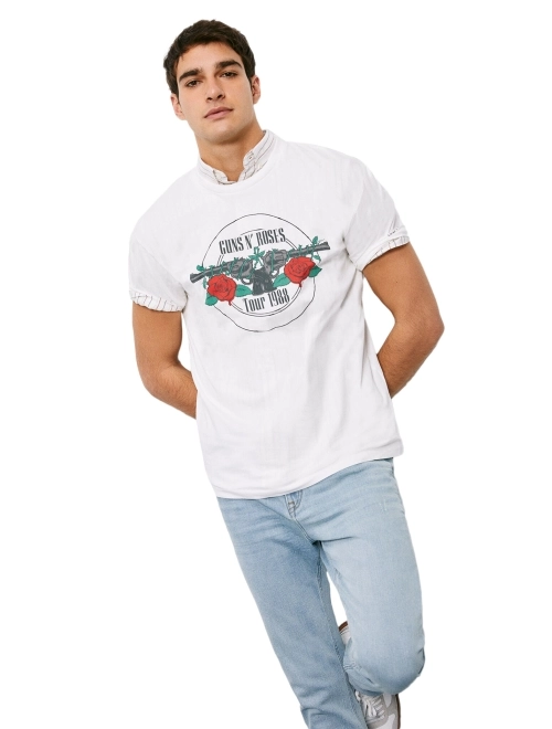 Guns and roses tee shirt sales