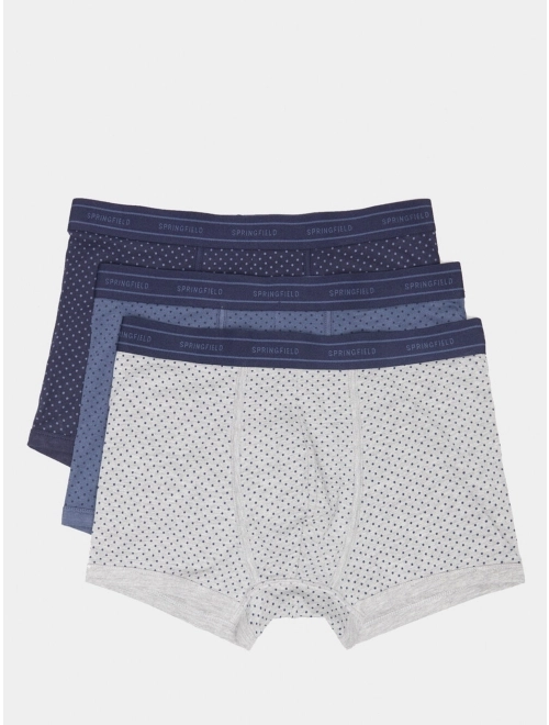 3 pack basic cotton boxers