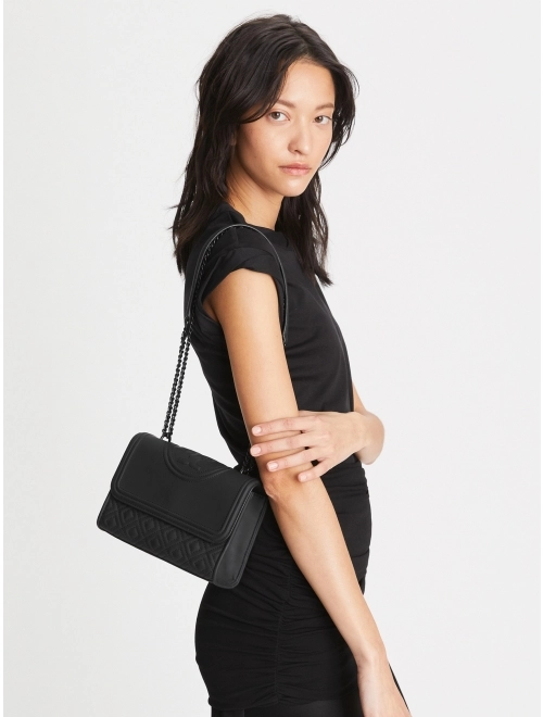 Tory burch fleming matte shoulder bag outlet