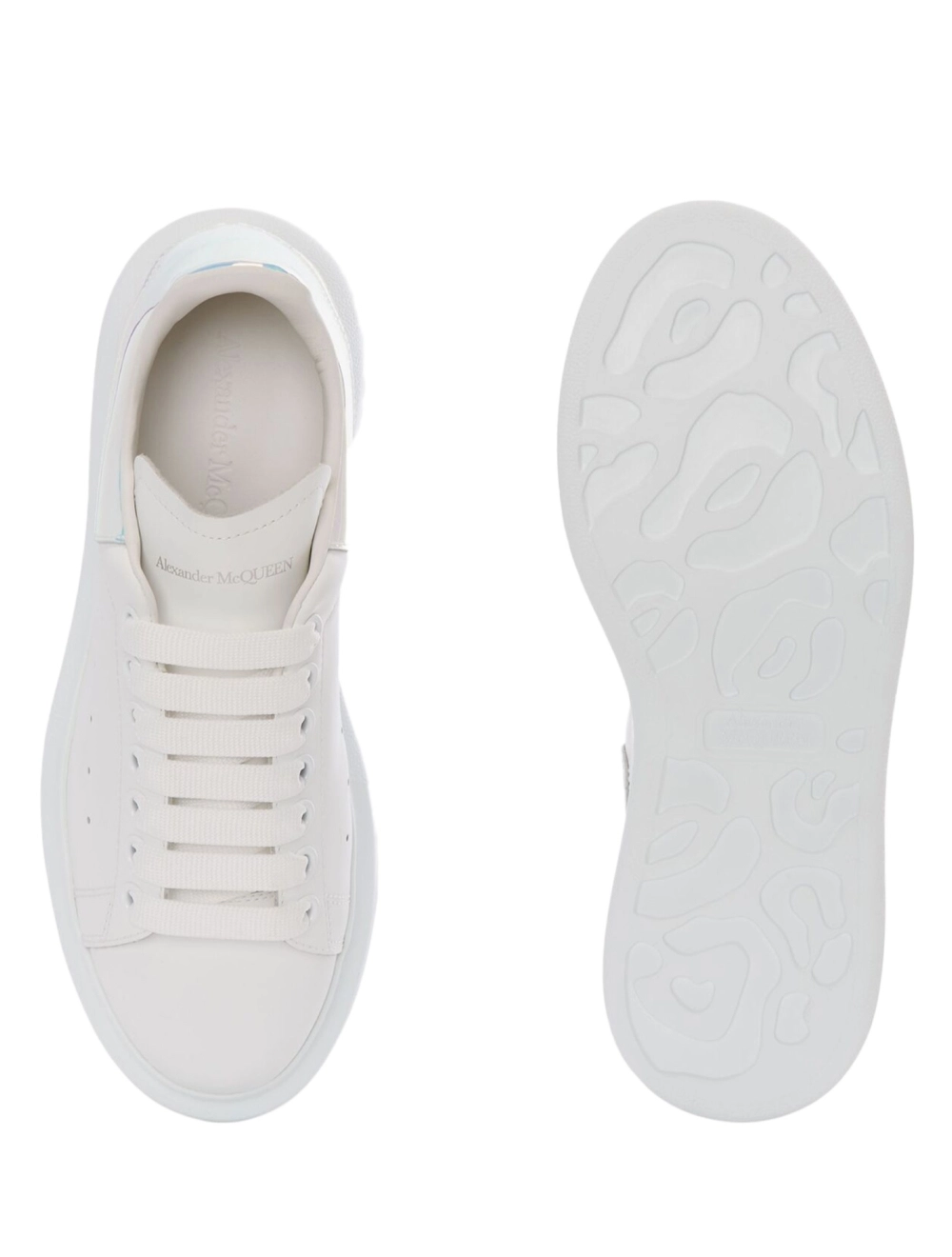 Women s Oversized Sneaker in White Shock Pink