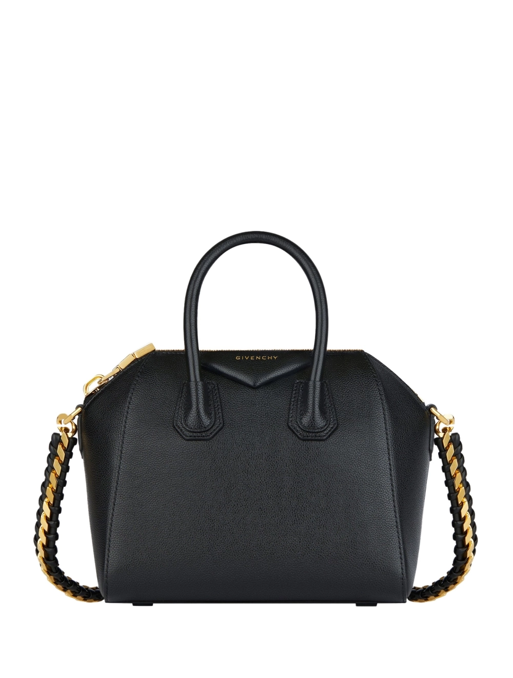 Mini Antigona bag in grained leather