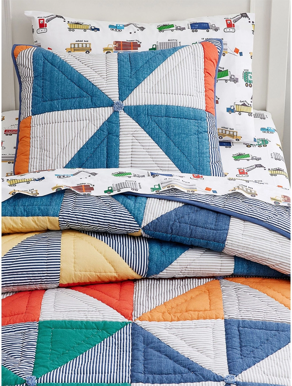 Pinwheel Quilt Shams