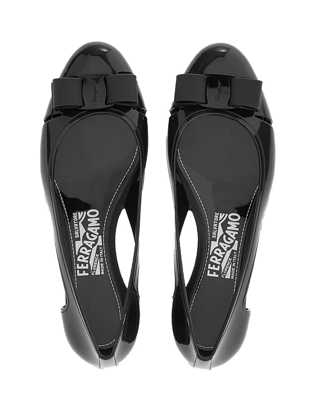 Ferragamo jelly ballet flat cheap