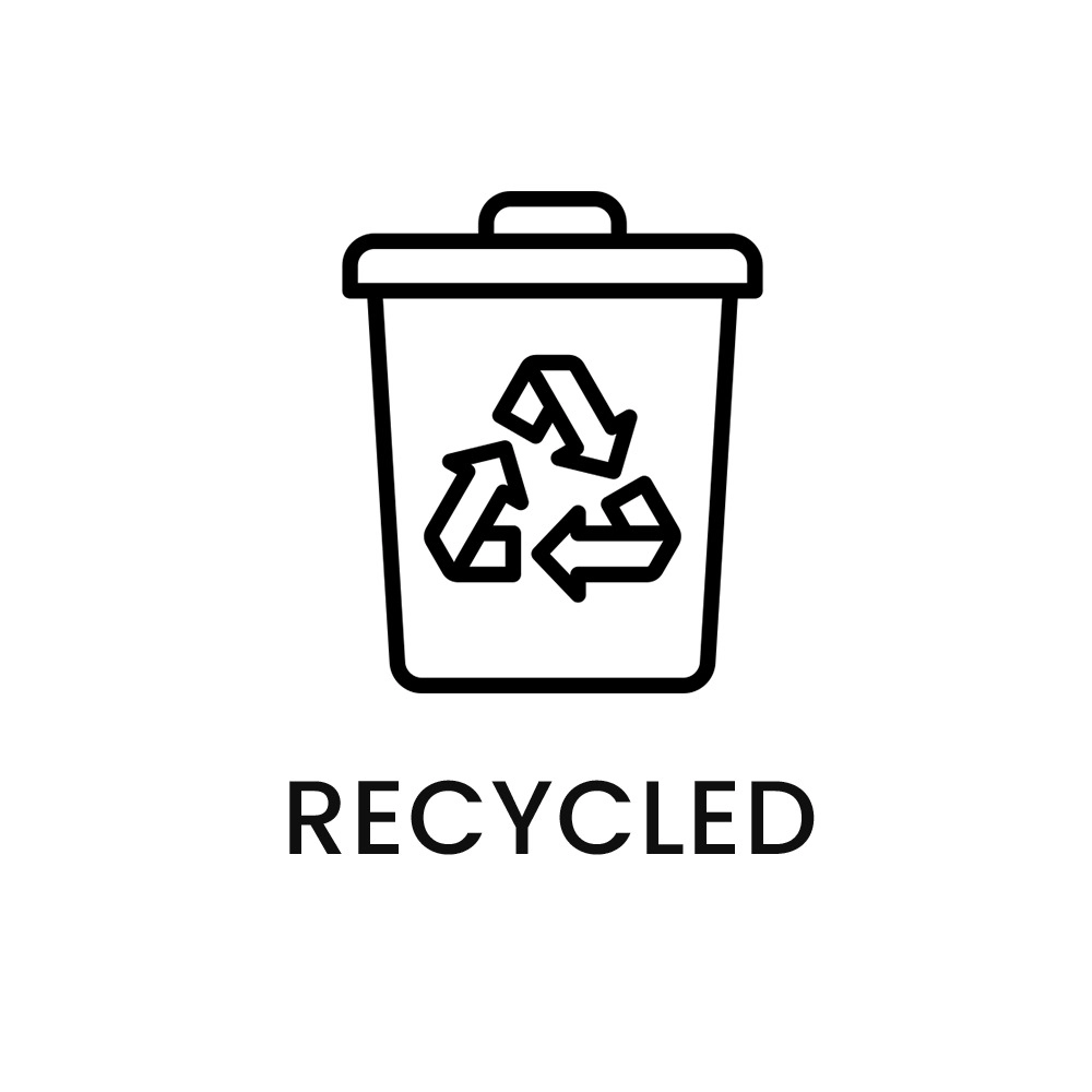 UP TO 30% RECYCLED