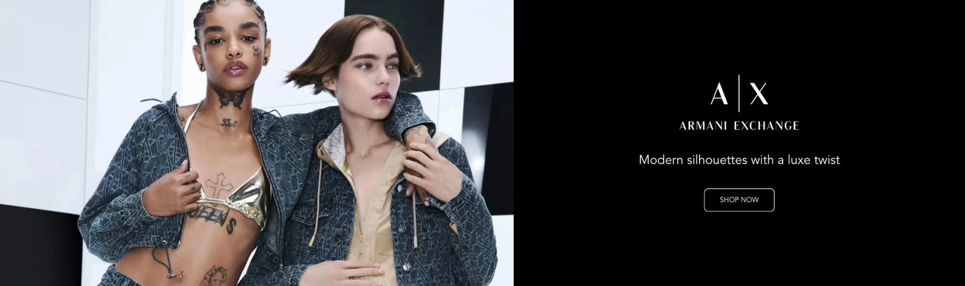 Armani Exchange Banner